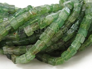Novedad: Cuentas de Cuarzo Verde Fresa de 4mm, Lisas, en Caja de 16 Pulgadas, Cuentas PME GemsBeads, Precio al por Mayor para la Fabricación de Joyas - Product Image 2