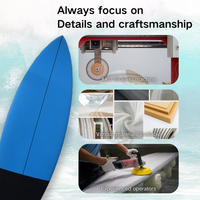 Offre Spéciale vente en gros Lots Logo personnalisé EPS planche de surf en fibre de verre laminé à la chaleur Surfuing Shortboard