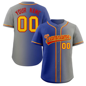 Maillot de baseball brodé sur mesure avec caractéristique respirante de haute qualité, plus les options de taille, techniques imprimées - Product Image 2