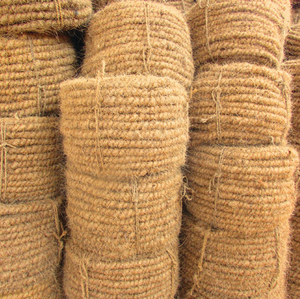 Cuerda de fibras de coco auténtica ecológica de alta calidad, Marrón Natural, 17mm de diámetro, 750m de longitud a la venta - Product Image 3