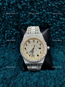 Reloj de movimiento automático de 41mm para hombre al mejor precio, nuevo reloj de moda de estilo Hip Hop con diamantes de moissanita Real - Product Image 6