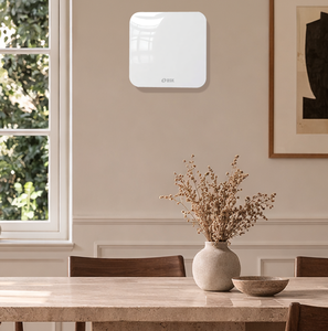 Système de ventilation à récupération de chaleur mural sans conduit WiFi moderne BSK ZEPHYR PLUS, fonctionnement silencieux, contrôle par application, chambre à coucher, hôtel - Product Image 2
