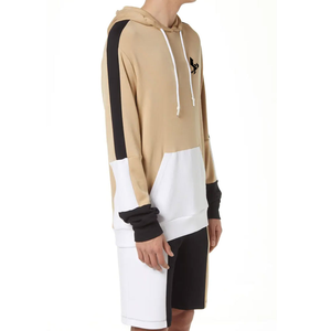 <b>Men's</b> Premium Quality Customized Colors Logo Breathable Polyester/Cotton Unique Design <b>Hoodies</b> Short Set Latest Style Casual - Product Image 3