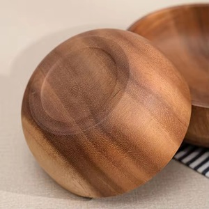 Tazón Japonés de Madera Ecológico, Vajilla Artesanal para Buffet de Ramadán, Especial para Eid, para Hoteles, Restaurantes y Compradores al por Mayor - Product Image 6