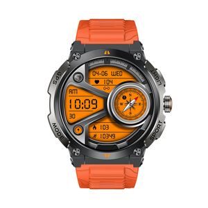 Montre connectée AK17G, écran AMOLED 1,43 pouces, GPS, montre de sport, moniteur de fréquence cardiaque, moniteur de sommeil, étanche IP68, tracker de fitness pour hommes, pour activités de plein air - Product Image 5