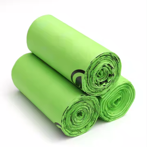 Directo de fábrica HDPE LDPE transparente plano Poly Roll Bag Uso de supermercado embalaje desechable conservación de alimentos vegetales - Product Image 4