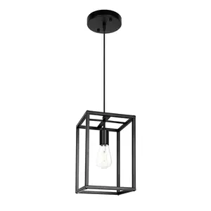 Lámpara colgante con grabado de hierro para decoración del hogar, luz nórdica Retro Para Loft, cafetería, Bar, sala de estar, venta al por mayor - Product Image 3