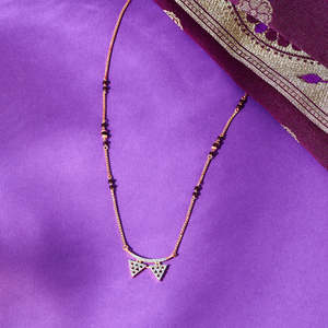 Mangalsutra Doble Elegante para Bodas - Product Image 1
