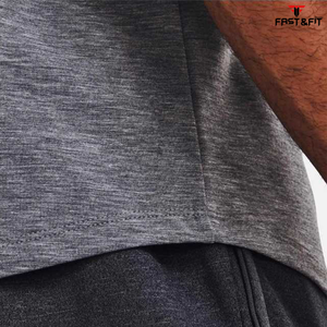 Popular diseño transpirable cómodo hombres camiseta sin mangas al por mayor precio bajo ropa de fitness gimnasio correr hombres camiseta sin mangas - Product Image 5
