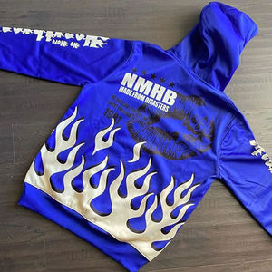 Nouveau style de sweat à capuche Logo personnalisé 100% coton impression personnalisée sweats à capuche et sweat-shirts pour hommes respirant sweat à capuche zippé pour hommes - Product Image 1