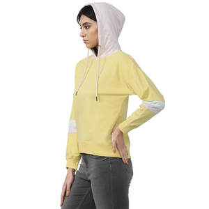 Vêtements d'hiver pour femmes Hoodies Thick Cotton Fleece Lined Half Zipper Style Confortable Women Hoodie - Product Image 2