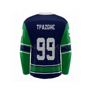 Maillot de hockey sur glace respirant taille plus le plus populaire adulte logo personnalisable vêtements confortables pour le baseball et le softball - Product Image 3