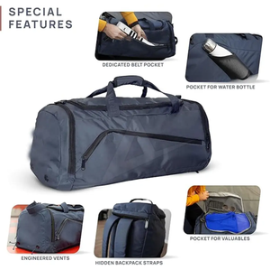 Fabricante de Pakistán, bolsas de Jiu Jitsu, bolsas de Jiu Jitsu ligeras para uso en exteriores, bolsas de Jiu Jitsu de gran espacio - Product Image 3