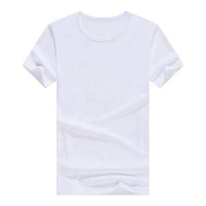 Cuello redondo personalizado secado rápido manga corta maratón correr promoción poliéster barato liso para imprimir DDP envío - Product Image 6