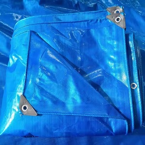 Tissu de bâche résistant à la déchirure imperméable 100% PE de meilleure qualité pour la protection des sols pendant la rénovation Prix Inde - Product Image 4