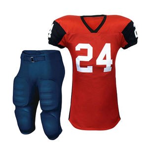 ชุดกีฬาอเมริกันฟุตบอลของผู้ชายชุดฟอร์มอเมริกันฟุตบอลทำจากโพลีเอสเตอร์แบบ100% - Product Image 6