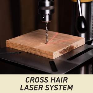 Taladro de Banco Eléctrico de Velocidad Variable de 15 Pulgadas, 3/4 HP, 115V, 1 Fase, Taladro de Piso - Product Image 3