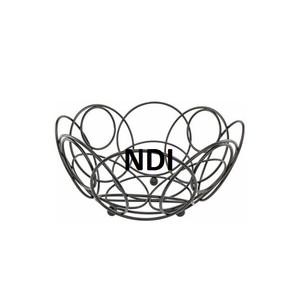 ตะกร้าใส่ผลไม้สำเร็จรูปชุบด้วยนิกเกิลสแตนเลสตะกร้าใส่ผลไม้ดีไซน์ตามสั่ง - Product Image 1