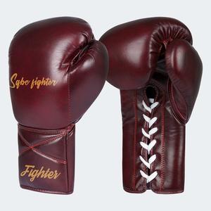 Vintage 8 10 12 14 16oz profesional Kick Boxing Guantes PU Karate Muay Thai Guantes MMA Sanda Training De Boxeo - Product Image 6