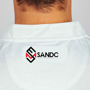 Hommes personnalisés de haute qualité pour polos chemises de golf en jersey blanc à séchage rapide avec conception courte à impression complète - Product Image 4