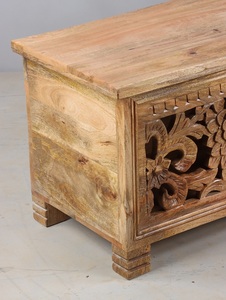 Luxury Wooden <b>Storage</b> Box Trunk Furniture with Multi Purpose <b>Storage</b> Function for Bedding Toys <b>Clothes</b> and Household Essentials - Product Image 5