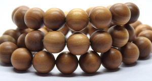 ขายร้อนขายส่งที่กำหนดเอง108อินเดียสีขาวไม้จันทน์ Mala - Product Image 4