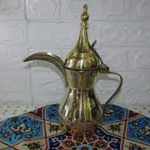 Stainless Steel Dallah Flask <b>Arabic</b> Brass Coffee Pot Dallah <b>Arabic</b> Brass Metal Turkish Dallah Coffee Pot - Product Image 1