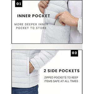 Service OEM en gros – Blouson matelassé personnalisé pour homme, style ample en toile, style urbain, manteau d'hiver respirant et surdimensionné - Product Image 3