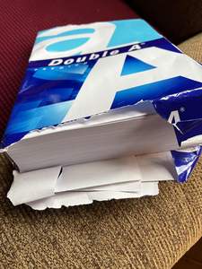 Papel de Copia Doble A4 para Oficina, 80 g/m², Blanco, 100 % Pulpa de Madera Virgen - Product Image 3