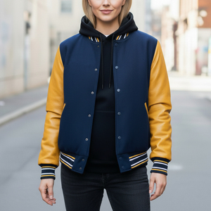 แจ็กเก็ตผู้หญิงสำหรับสวมใส่ในฤดูหนาวเสื้อแจ็คเก็ตหนังขนสัตว์หนาอบอุ่นดีไซน์เป็นเอกลักษณ์ - Product Image 3