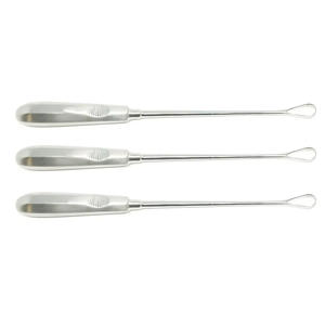 Cureta uterina de acero inoxidable 3 Sims 11 "(27,9 cm) Hoja afilada Tamaño 4 Instrumento quirúrgico genecológico reutilizable - Product Image 2