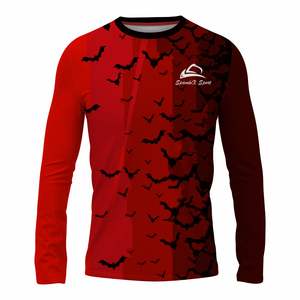 Chemise de tir à logo personnalisé en gros Chemises de tir à manches longues Vêtements de sport Chemises de tir avec sublimation - Product Image 1