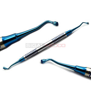 Kit PRF Set de 4 instruments chirurgicaux pour implants dentaires Outils de compactage manuel en acier inoxydable allemand avec 3 ans de garantie - Product Image 6