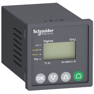 Pour SCHNEIDER ELECTRIC LV481003 VigiPacT RHU 30mA-30A 220/240VAC 50/60Hz Relais de protection différentielle frontal communicant - Product Image 1