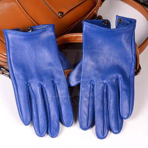 Gants en cuir imperméables et écologiques, légers, pour l'hiver, décontractés, à doigts complets, chauds et tendance, vente en gros - Product Image 5