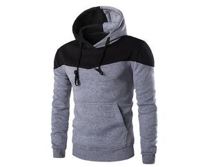 Vente en gros de sweat à capuche de haute qualité sweat à capuche décontracté en coton mélangé avec logo en relief vierge pour hommes - Product Image 1