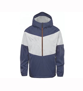 Chaqueta Cortavientos Personalizada de Estilo Urbano para Hombre, Cuello Alto, para Invierno, Casual, para Exteriores - Product Image 3