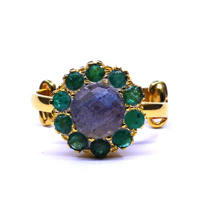 Turquoise Pearl Ring Classic Women's Wedding Ring 925 Sterling Silver Gemstone Fine Jewelry - Product Image 2