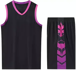 Men <b>Kids</b> <b>Basketball</b> <b>Jerseys</b> Shirt Short Sets Blank College Quick Dry <b>Basketball</b> Uniforms - Product Image 3
