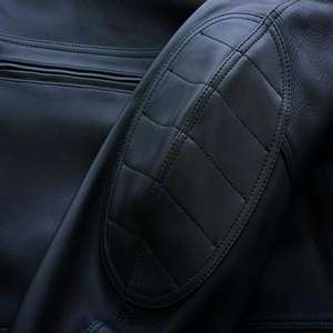 Blouson de moto en cuir unisexe d'hiver imprimé, blindé, pour motard urbain, personnalisable, séchage rapide - Product Image 5