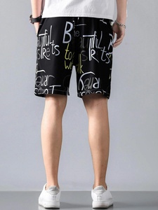 Diseño de impresión Pantalones cortos de Venta caliente Malla bordada de secado rápido Sublimado Personalizado Hombres Baloncesto Corto Tallas grandes Ropa informal 2026 - Product Image 4