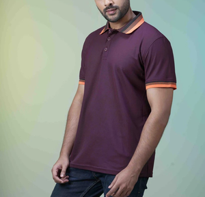 Polo de Verano Casual de Manga Corta para Hombre, Transpirable, Opción Multicolor, Piqué, 50% Algodón / 50% Poliéster, 220 GSM - Product Image 6