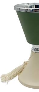 Quemador de Incienso Bakhoor Verde Nórdico, Base de Crema, Borla Decorativa, Mabkhara, Porta Incienso Árabe Oud para Hogar Moderno, Medio Oriente y Golfo - Product Image 6