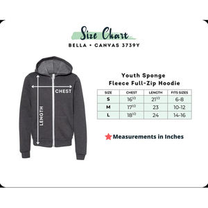 Bella Canvas Zip Up Sudadera con capucha Texto personalizado Adulto Mujeres Hombres Sudadera polar Bella Canvas Pullover Cremallera Sudadera con capucha - Product Image 5