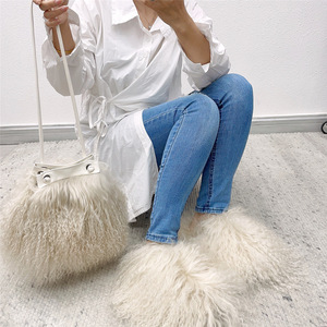 Nuova Borsa a Tracolla da Donna in Vera Pelle di Pecora, Pochette Vintage per Serate ed Eventi, con Tracolla Lunga, Elegante Borsa a Spalla - Product Image 3