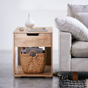 Panier de rangement fait à la main en jacinthe d'eau naturelle tissée à linge-jacinthe d'eau naturelle meilleure vente panier de rangement de bonne qualité - Product Image 3