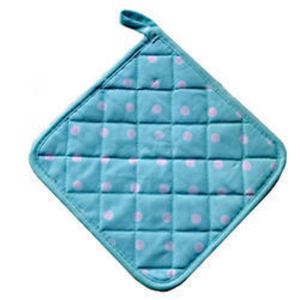 Simple <b>Style</b> Pure Color Cotton Plain Fabric Waffle Pot Holder for Home Kitchen - Product Image 4