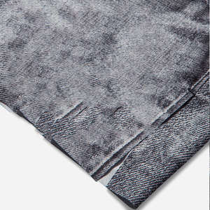 Shorts de sport pour homme sur mesure, taille mi-haute, respirants, séchage rapide, confortables, unis, imperméables, écologiques, polyester/coton - Product Image 3