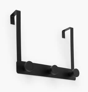 Porte-serviettes et peignoirs en métal pour salle de bain, résistant à l'humidité, à suspendre sur la porte - Product Image 5