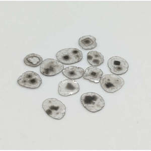 Corte de Diamante Natural Suelto de 4-7 mm, Tono Sal y Pimienta, Claridad VS2, Excelente Corte, Certificado para Joyería, Cristal - Product Image 4